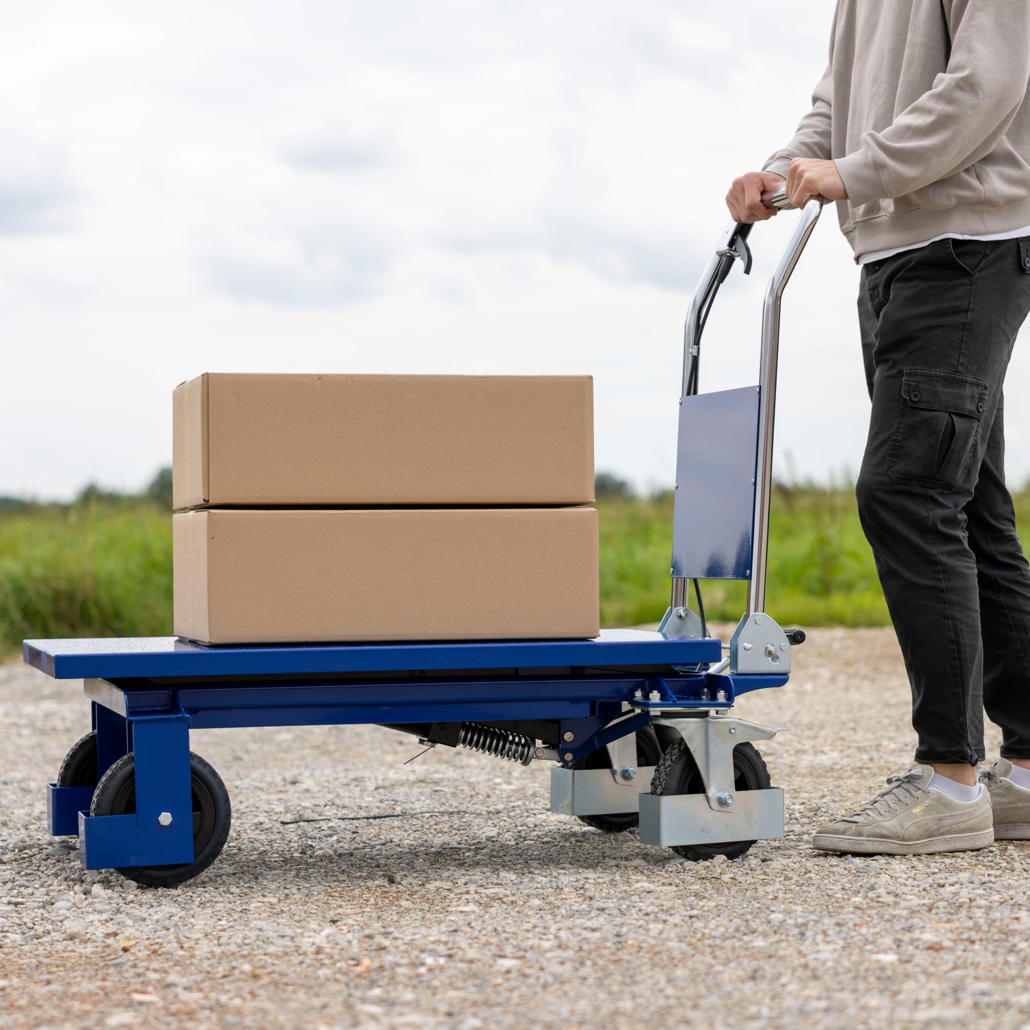 Geländehubtischwagen XOFFROAD für 200kg