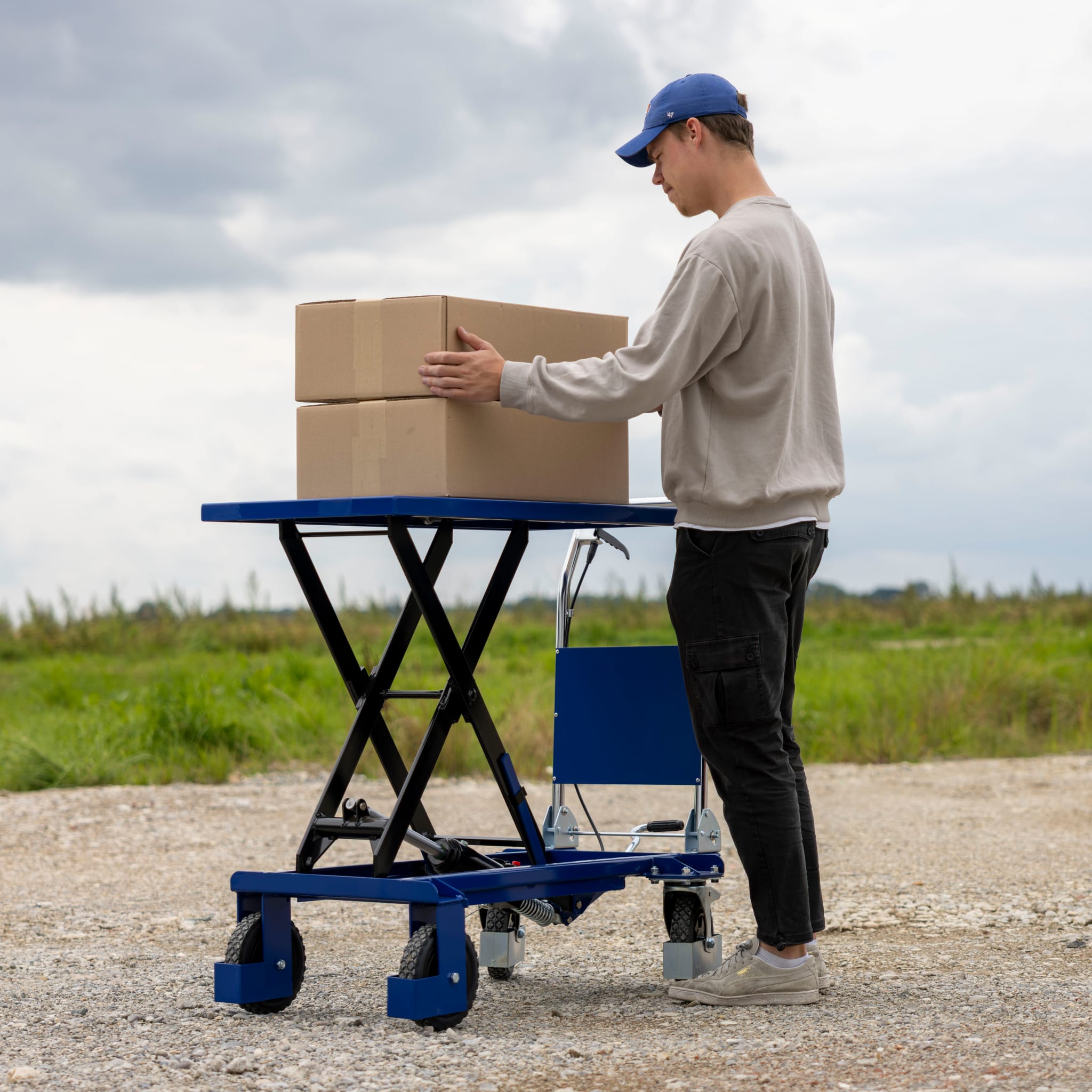Geländehubtischwagen XOFFROAD für 200kg