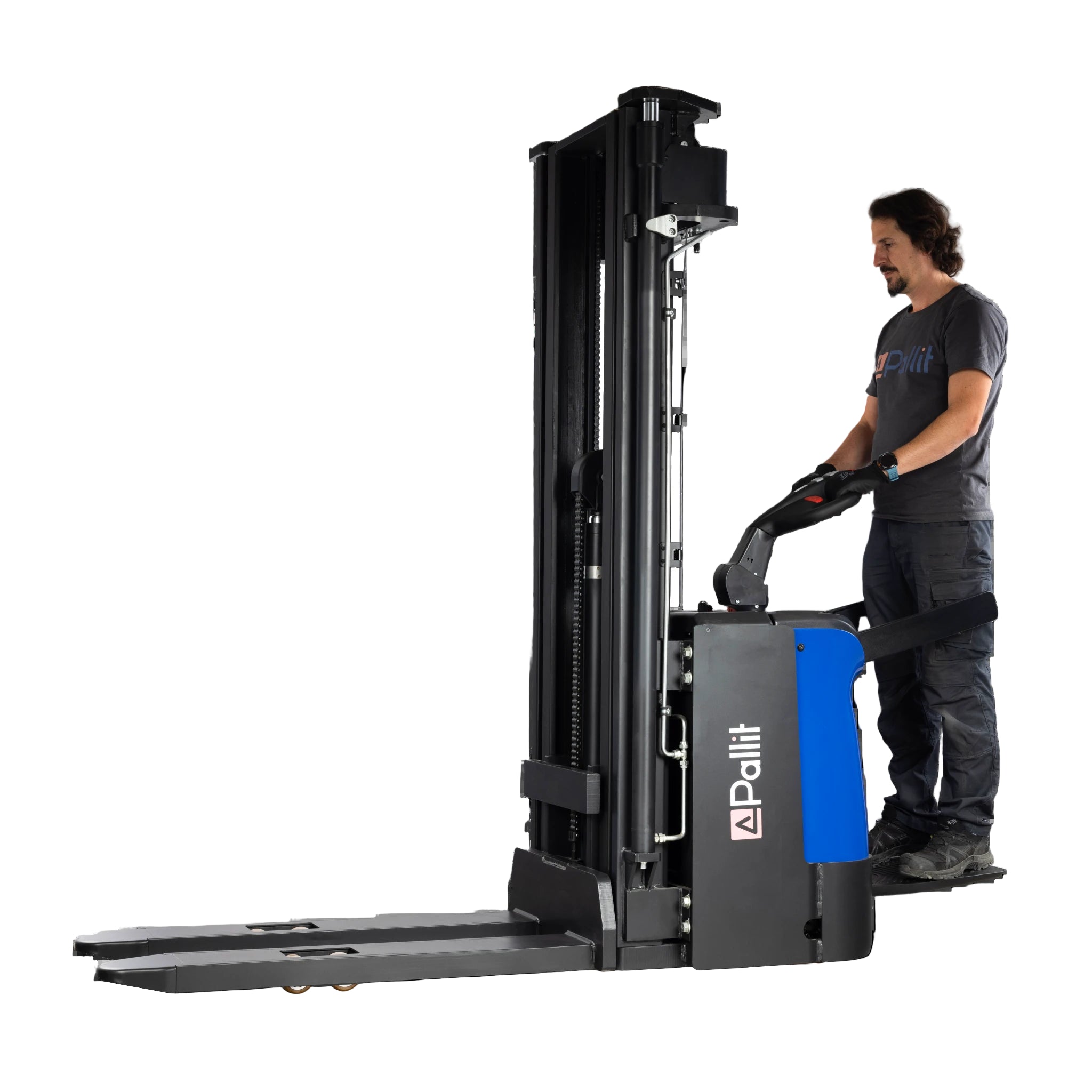 Elektro-Hochhubwagen SPRINT mit Fahrerstand