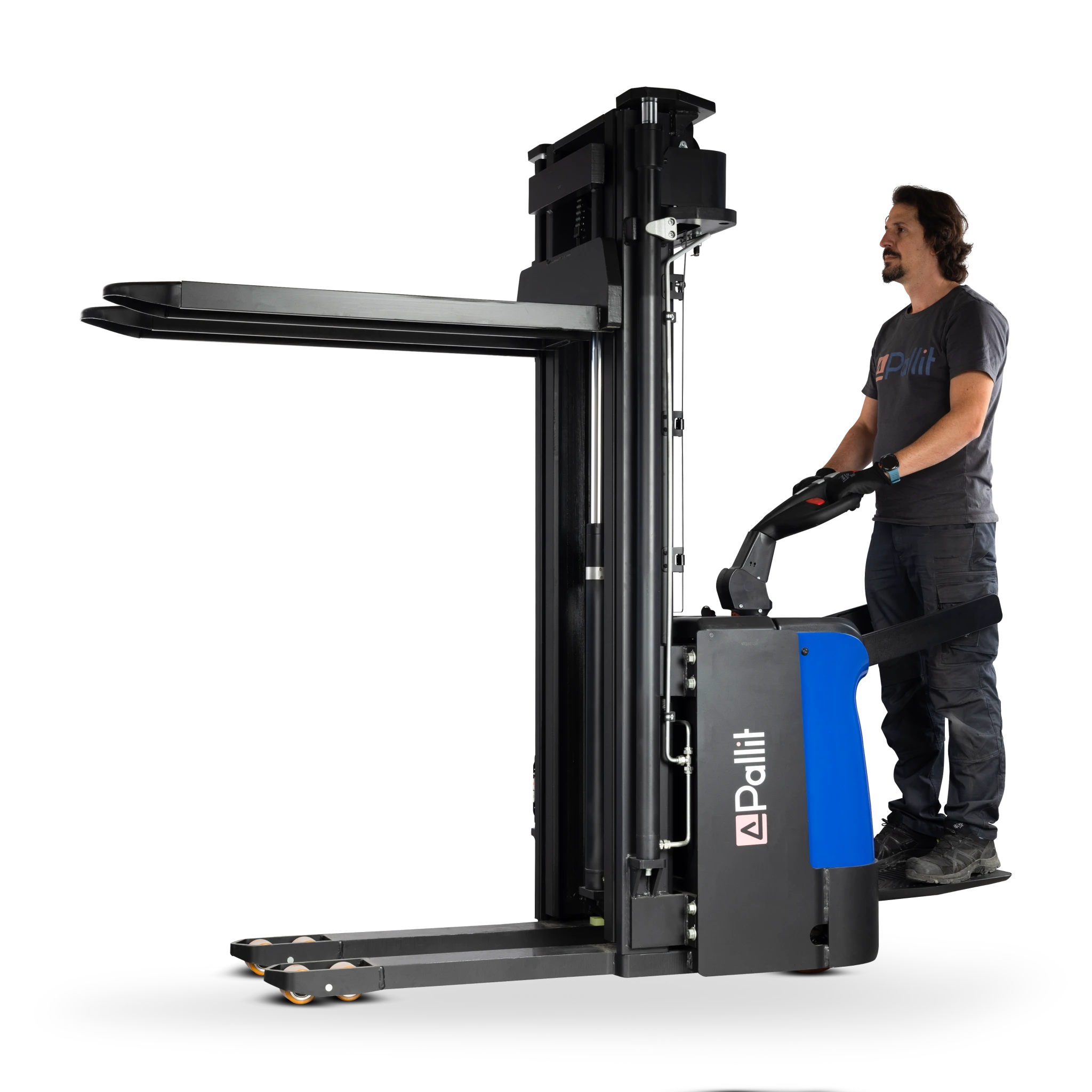 Elektro-Hochhubwagen SPRINT mit Fahrerstand