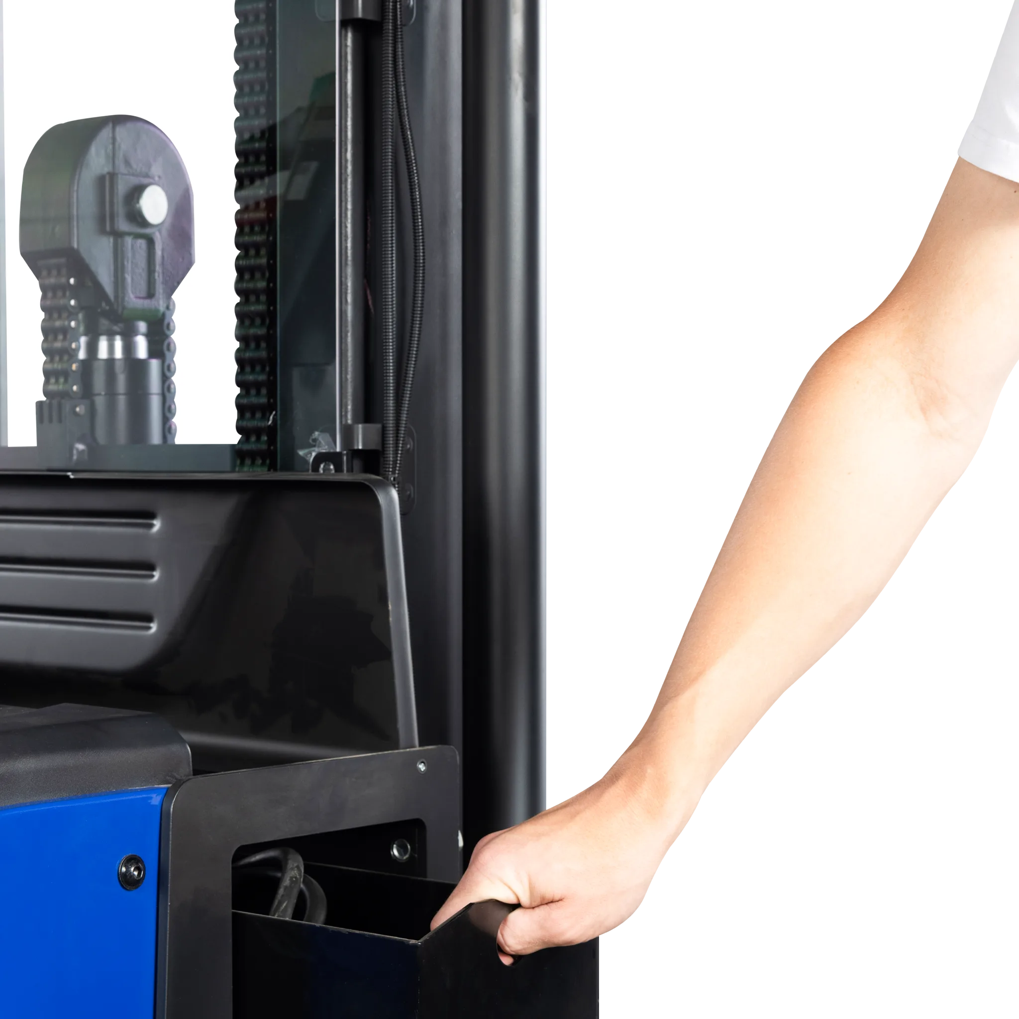 Elektro-Hochhubwagen SPRINT mit Fahrerstand