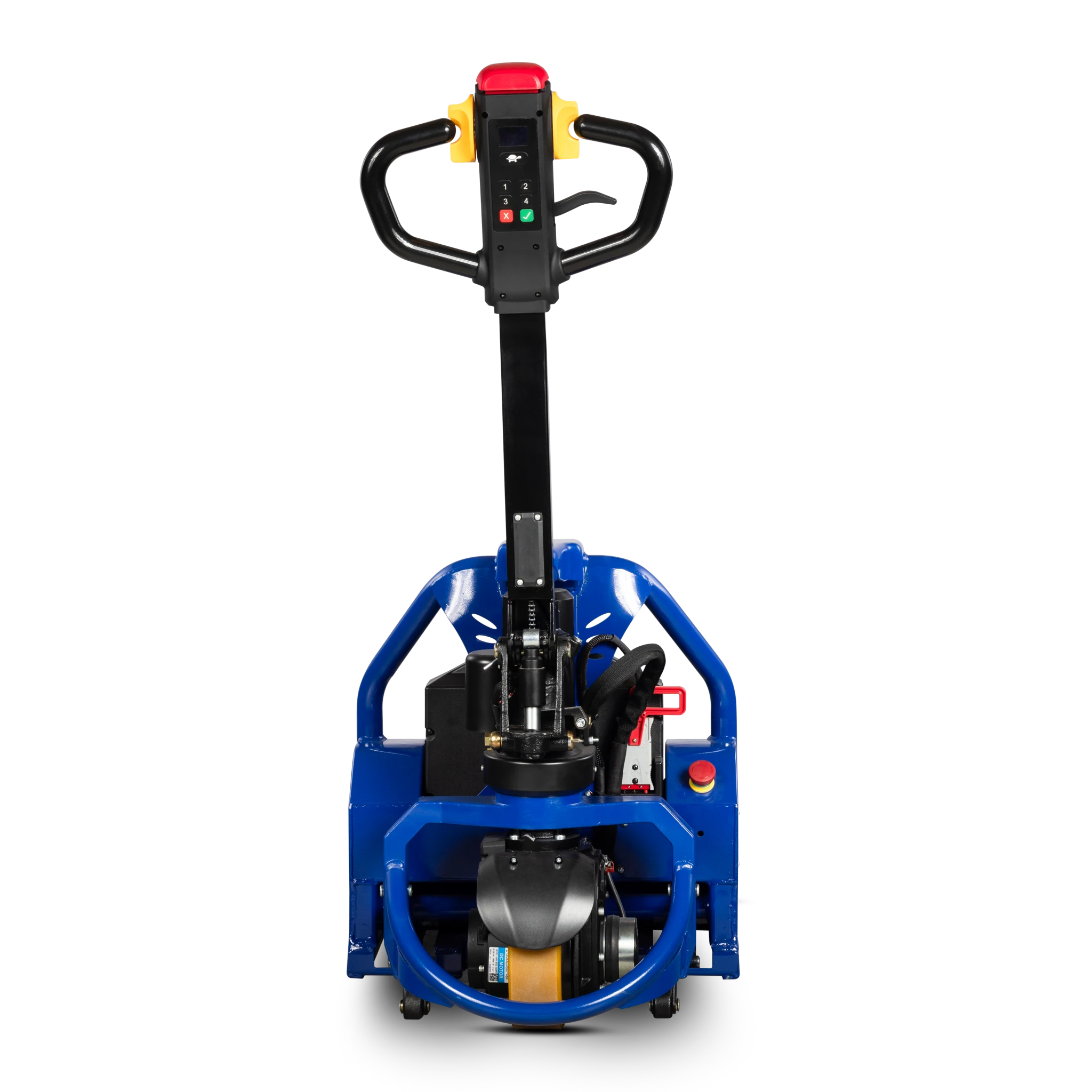 Short electric pallet truck FLEXIBLE-M with 800 mm forks