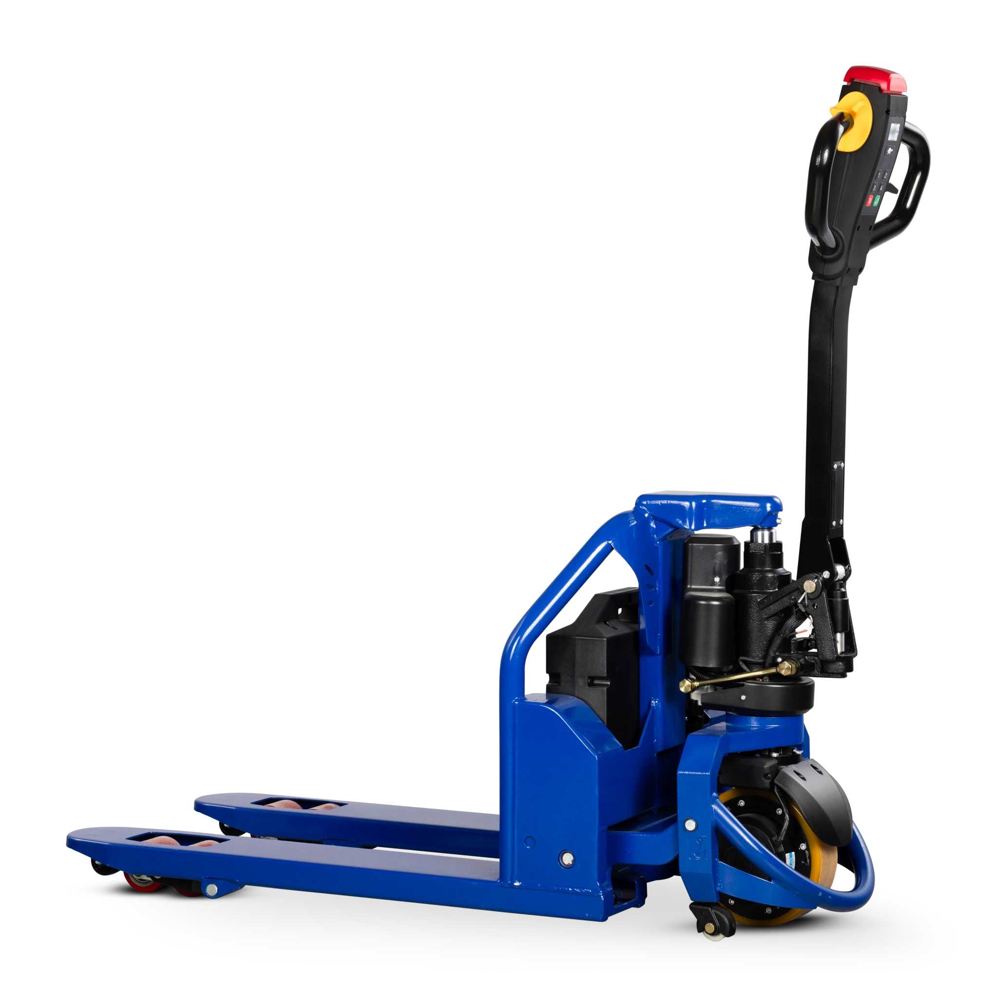 Short electric pallet truck FLEXIBLE-M with 800 mm forks