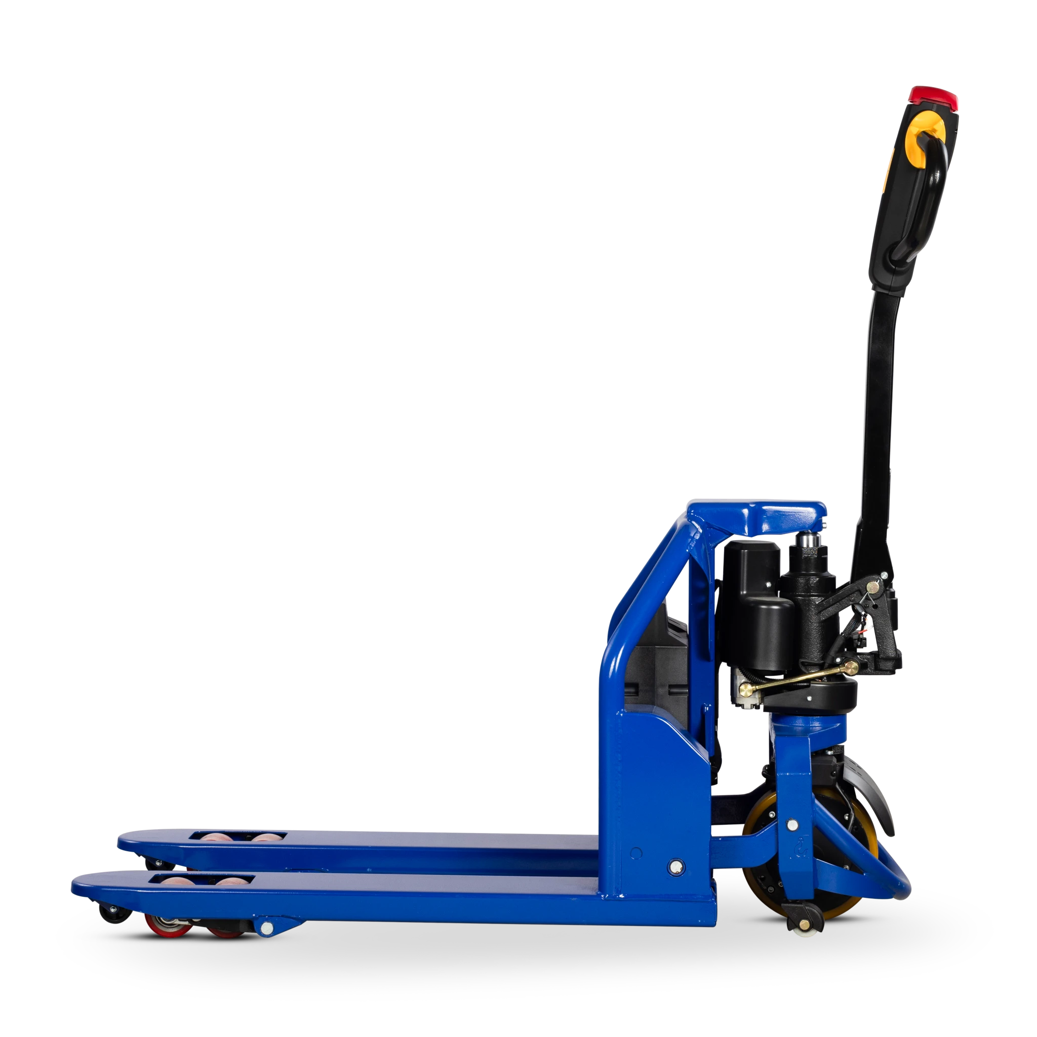 Short electric pallet truck FLEXIBLE-M with 800 mm forks