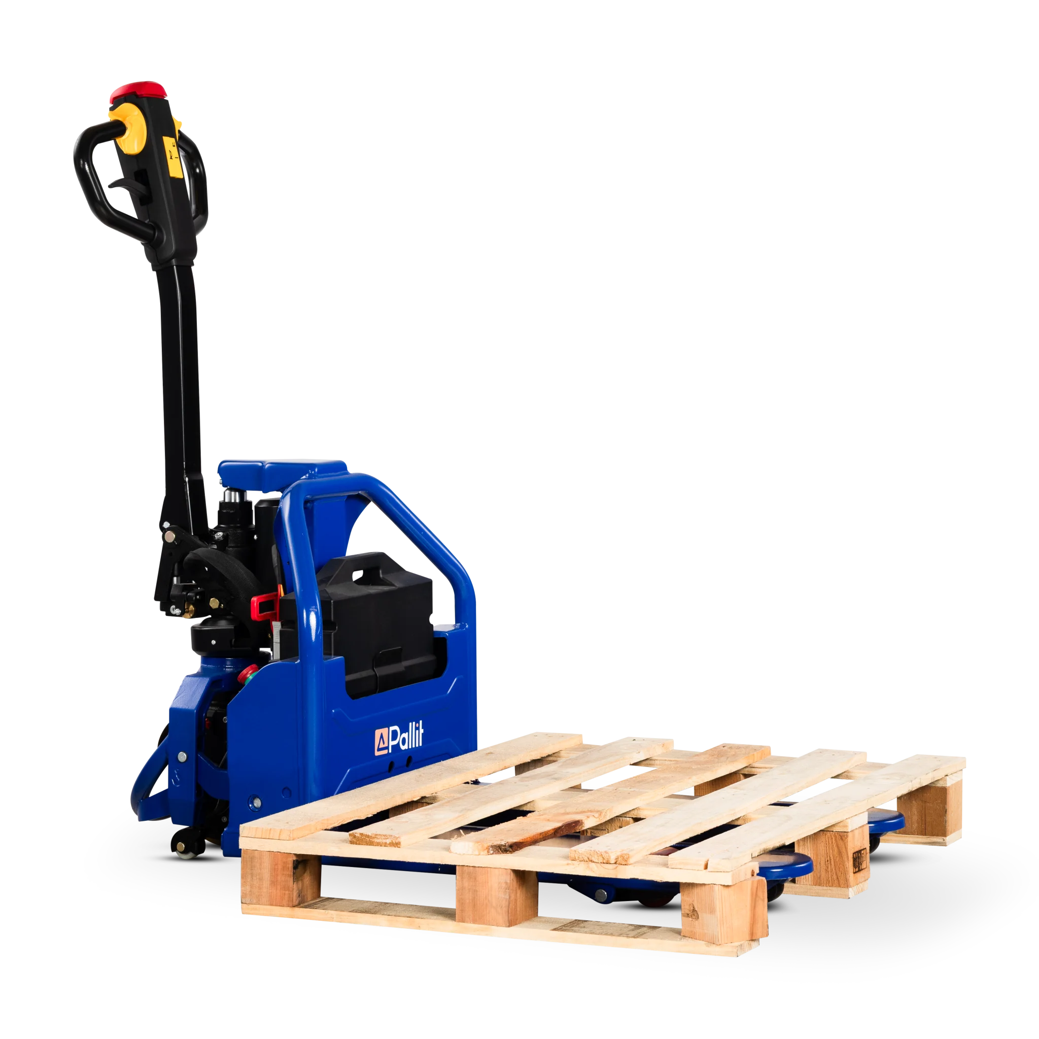 Short electric pallet truck FLEXIBLE-M with 800 mm forks