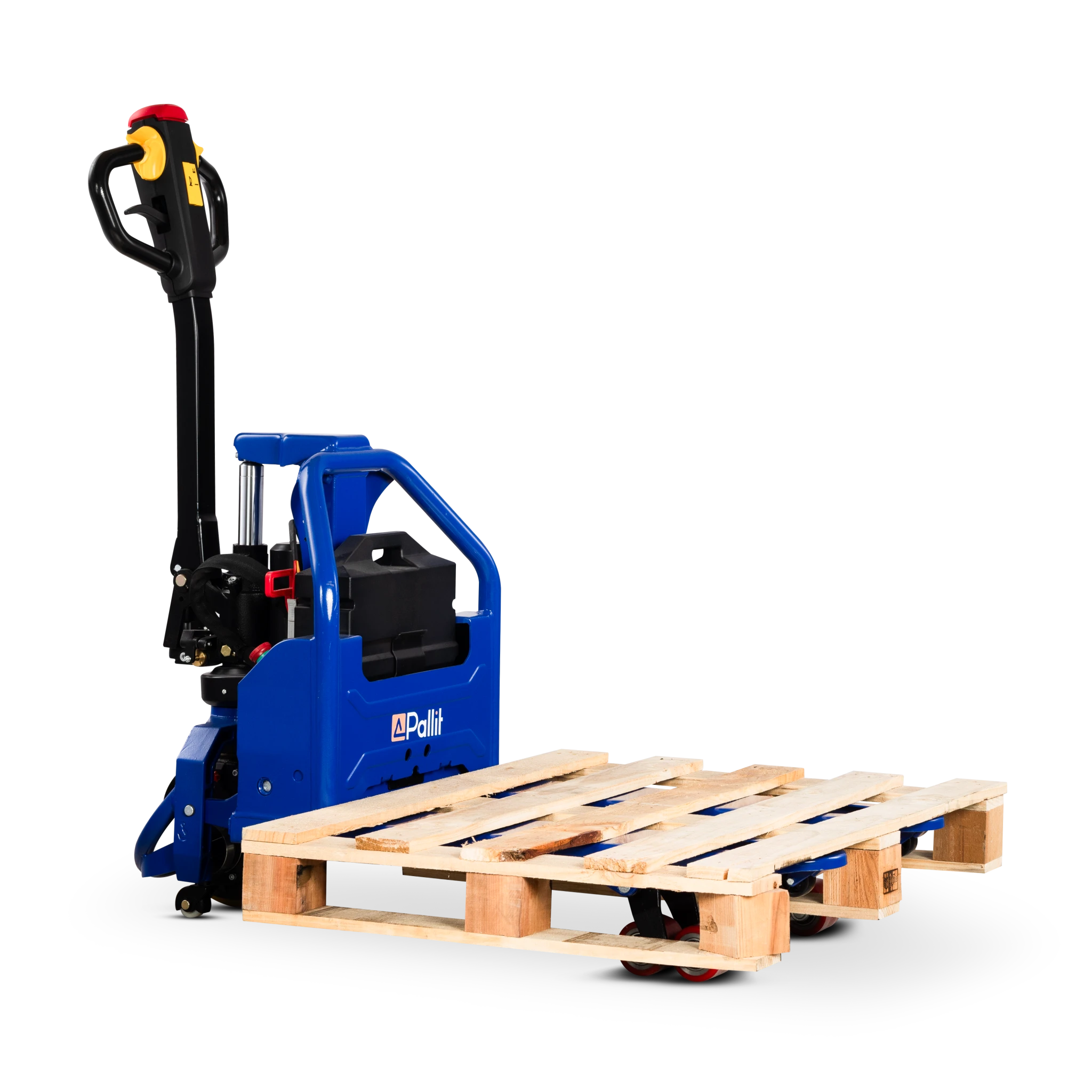 Short electric pallet truck FLEXIBLE-M with 800 mm forks