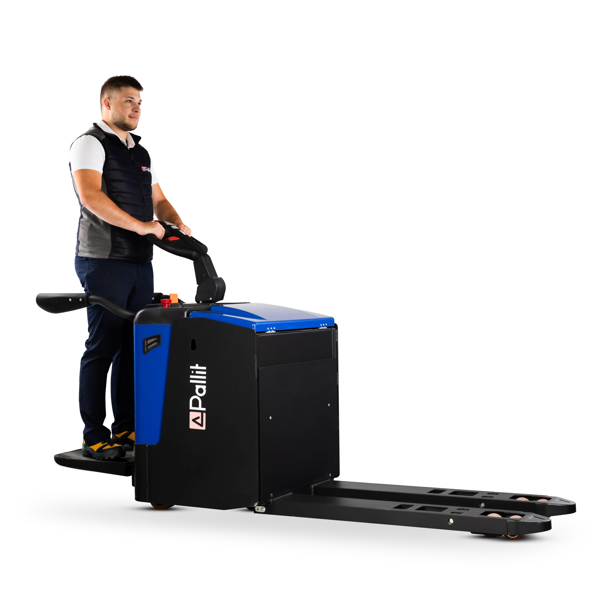 Ride-on pallet truck RUN for 3000 kg