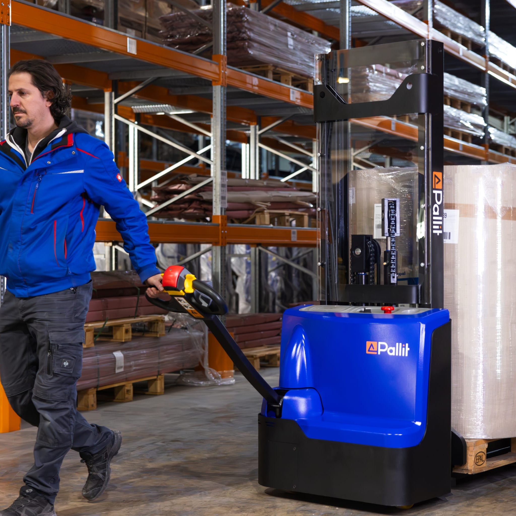 Deichselstapler PRECISE mit Proportionalhub & Vollfreihub