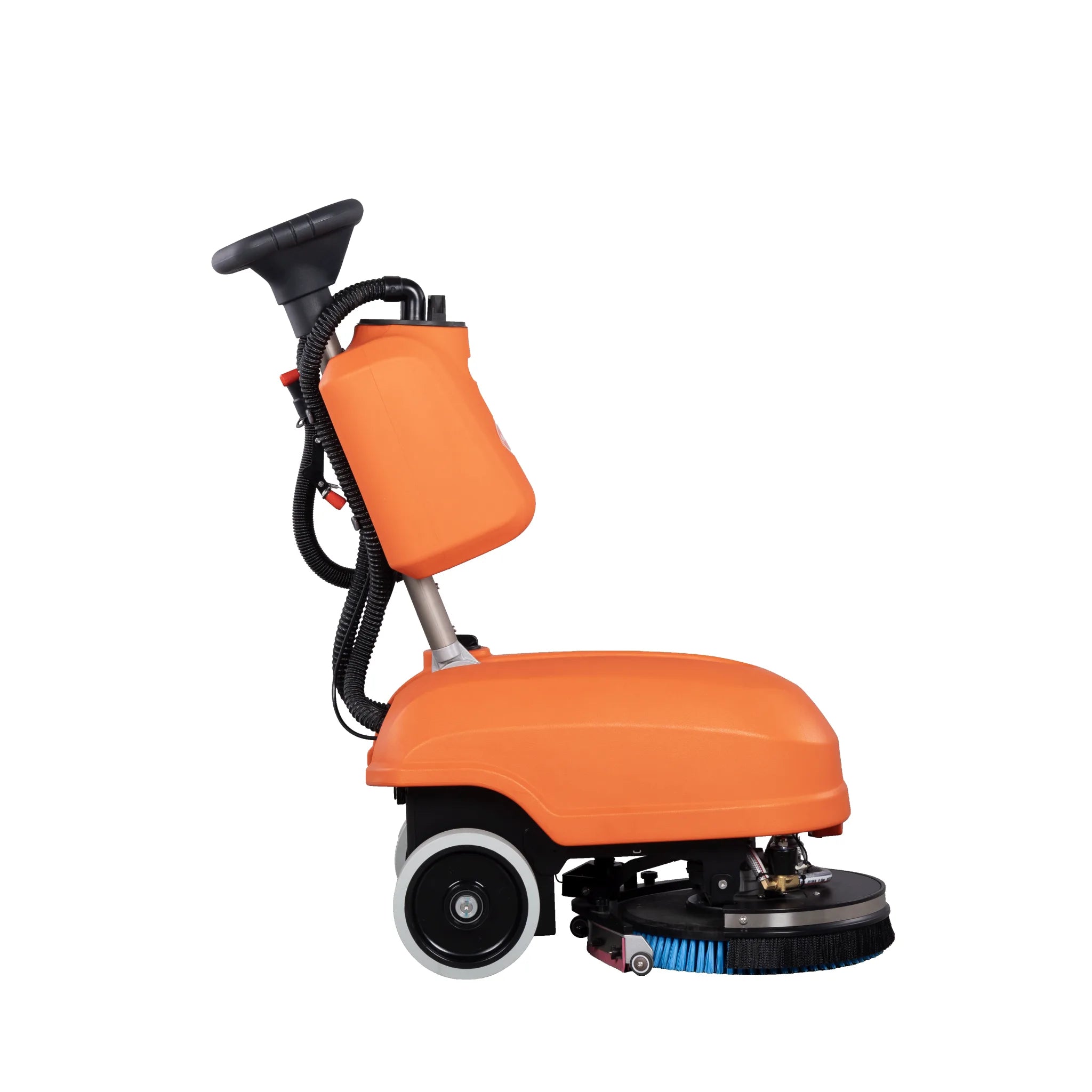 Kleine Scheuersaugmaschine SCRUBBER-XS mit 380 mm Bürsten