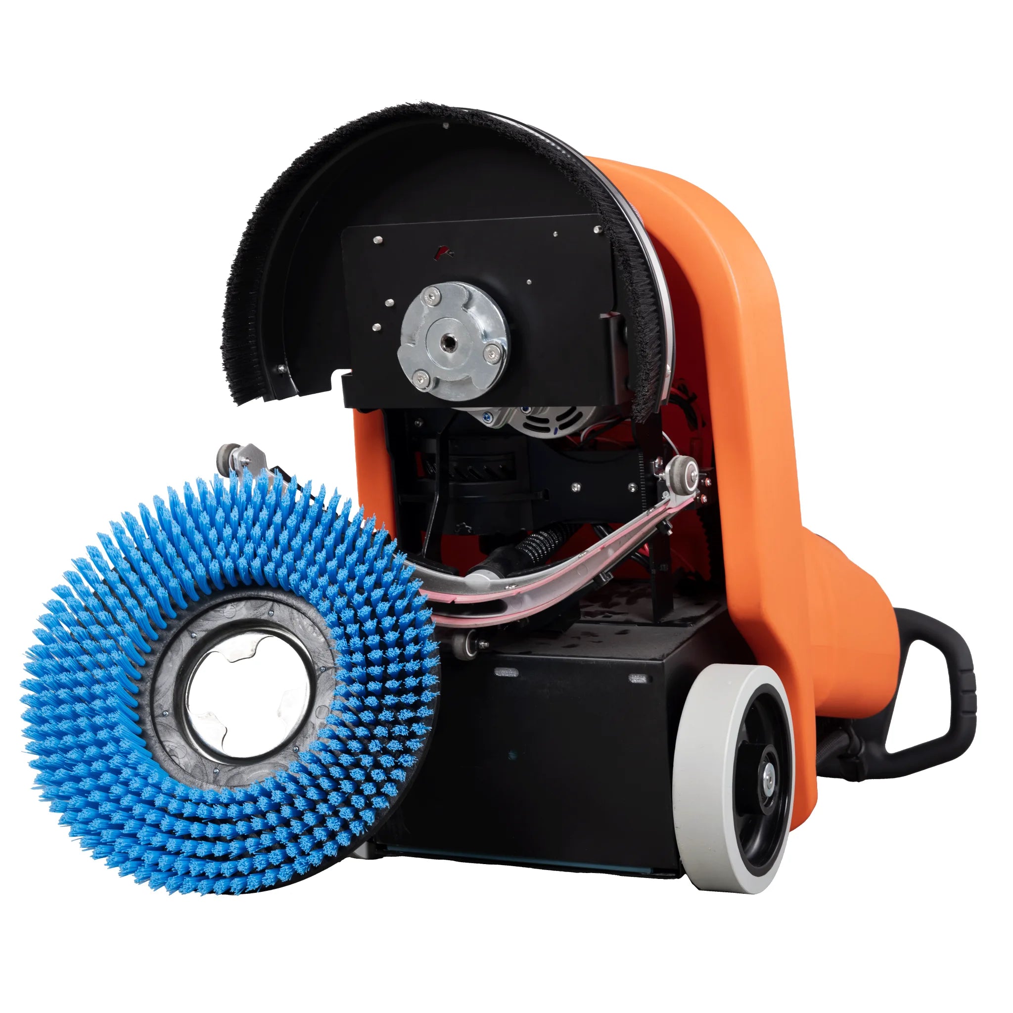 Kleine Scheuersaugmaschine SCRUBBER-XS mit 380 mm Bürsten