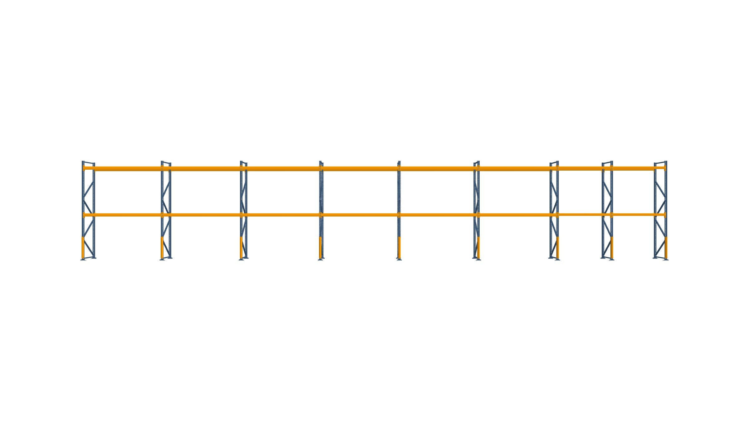 Konfiguration vom 13.05.2026 - 20.67 m x 3.50 m für 66 Paletten mit 700 kg
