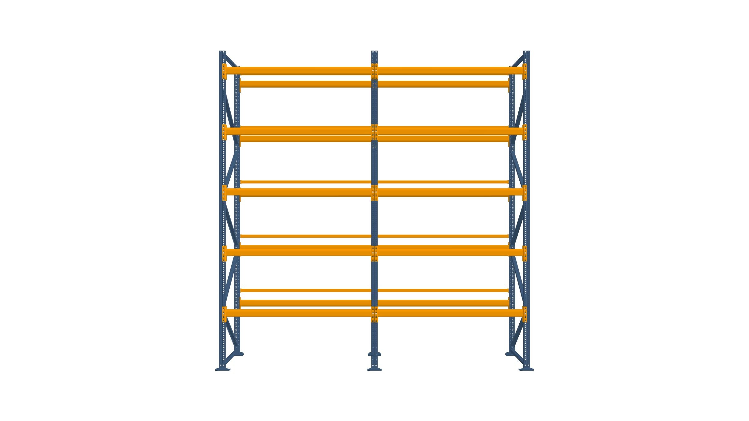 Konfiguration vom 09.12.2025 - 3.99 m x 4.00 m für 24 Paletten mit 600 kg
