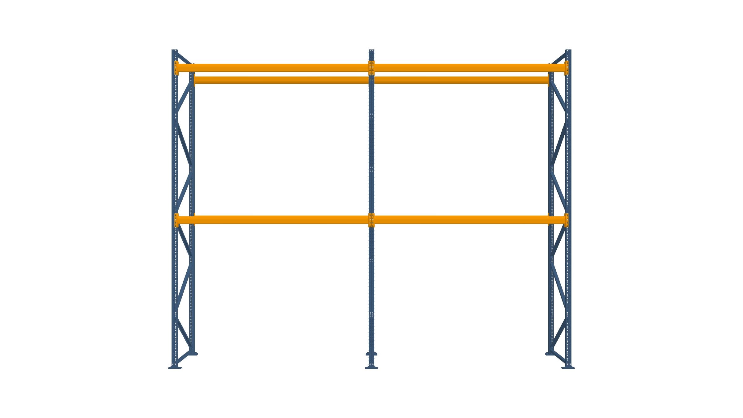 Konfiguration vom 30.03.2026 - 5.74 m x 4.50 m für 18 Paletten mit 800 kg