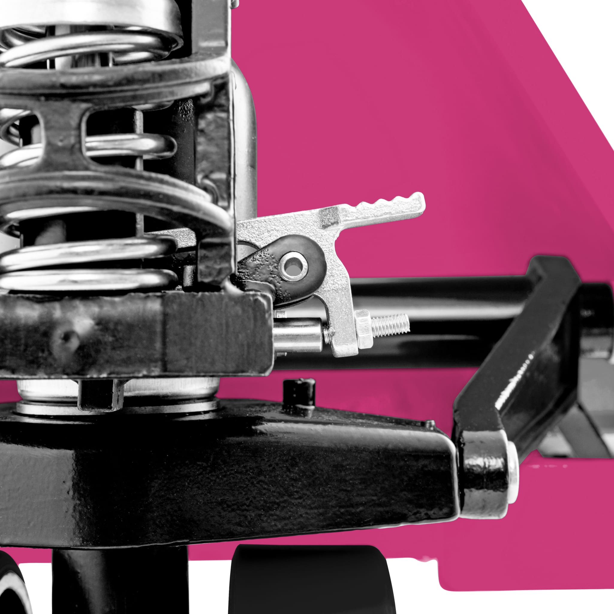 Gebrauchter Handhubwagen COLOR in Pink