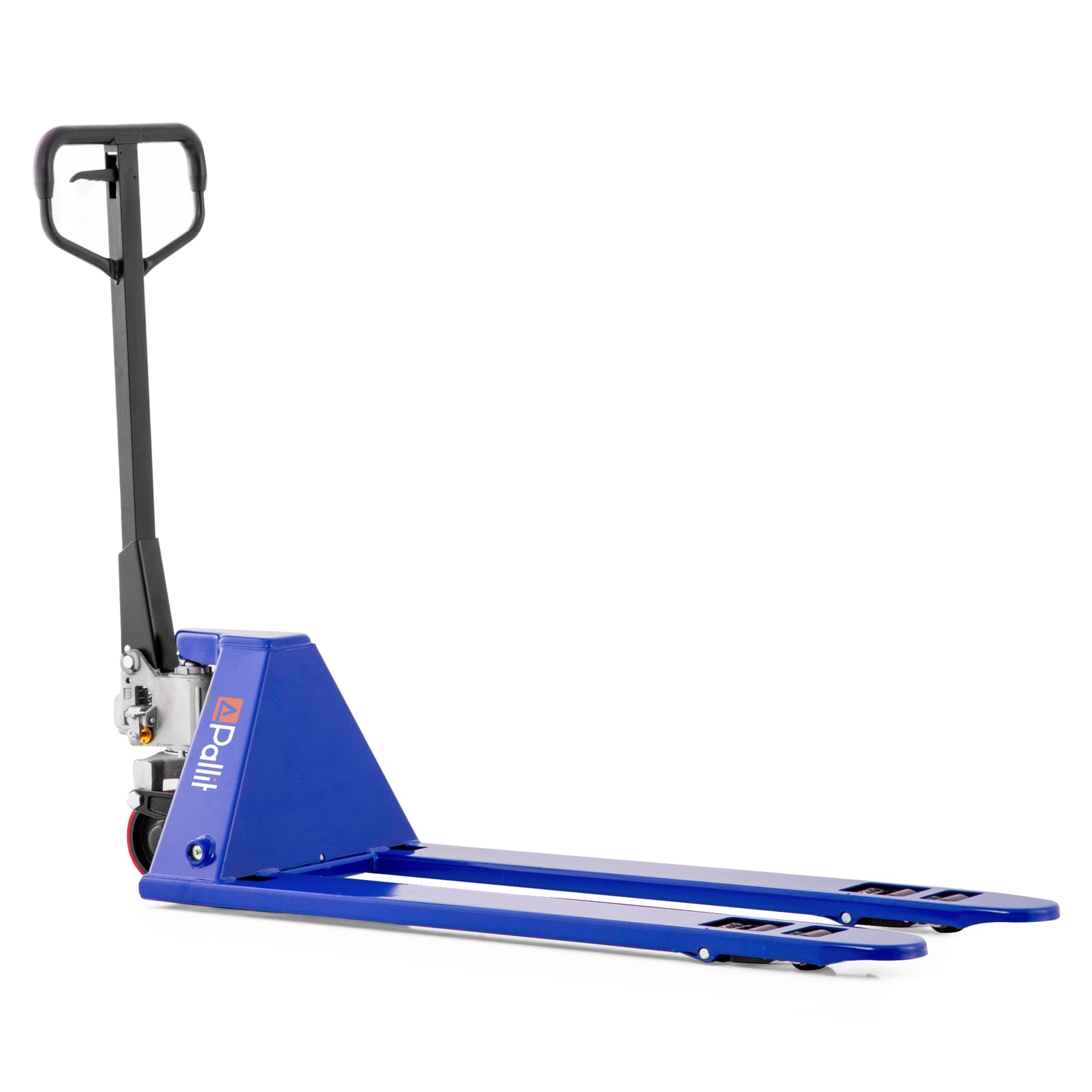 Used low-floor pallet truck LOW-S with flat 52mm forks