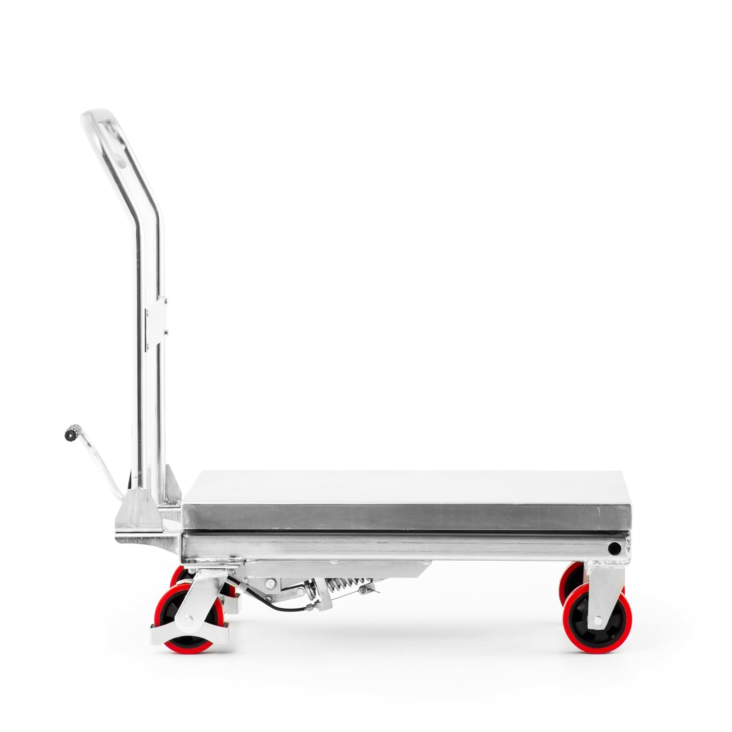 stainless steel mobile lift table 4