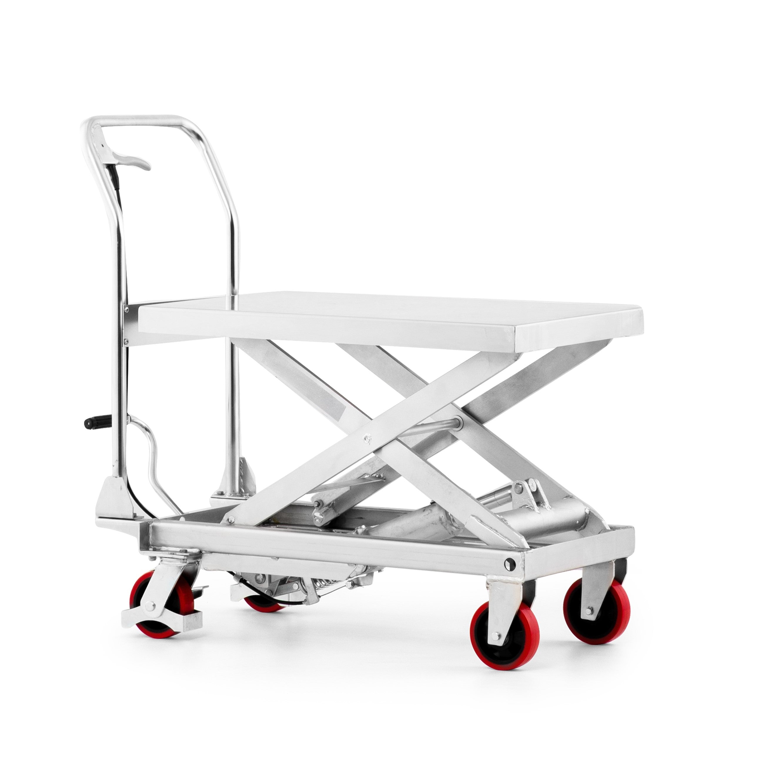 stainless steel mobile lift table 2