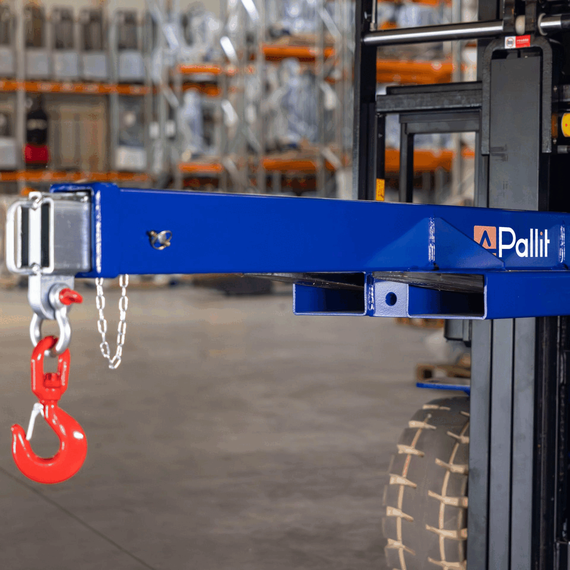 Teleskop-Kranarm für Stapler JIB-M mit 3465 mm