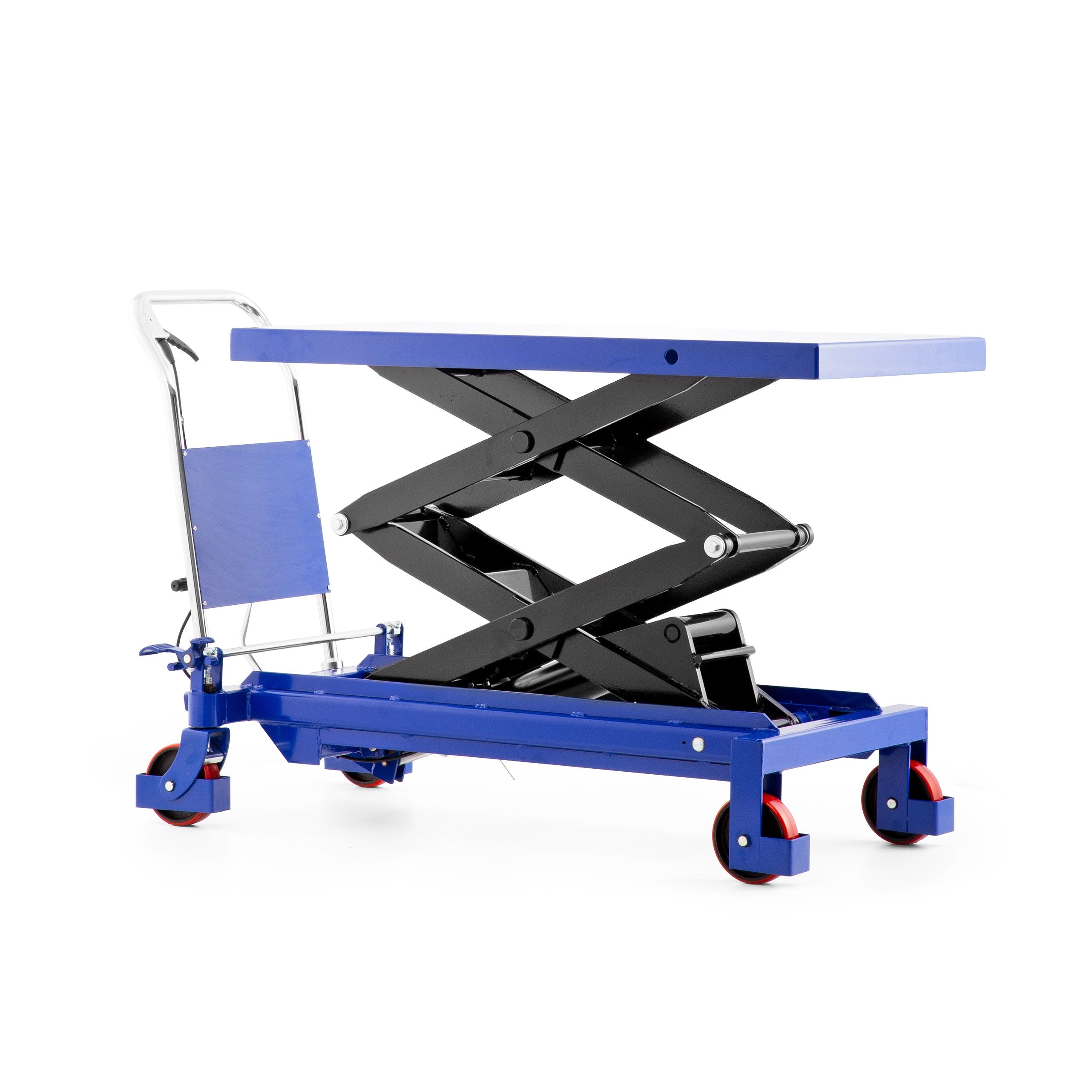 Double Scissor Lift Table Cart image 1