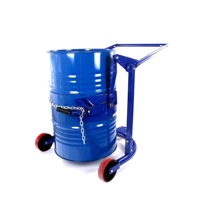 dreirad-fasskarre für 200l fässer - kipp- & drehbar bis 300 kg 1