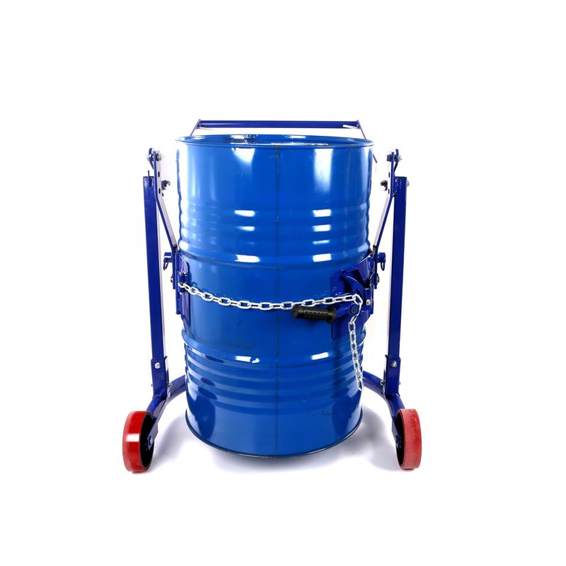 dreirad-fasskarre für 200l fässer - kipp- & drehbar bis 300 kg 2